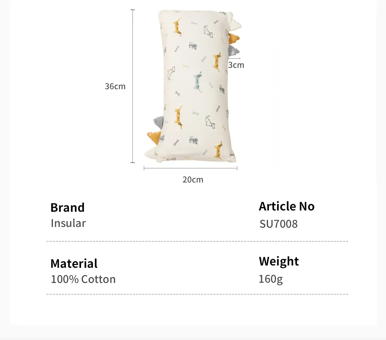 INSULAR 아기 팔 베개 유아 수유 패드 어린이 부드러운 간호 머리 쿠션 두꺼운 간호 베개 순수 코튼 편안한