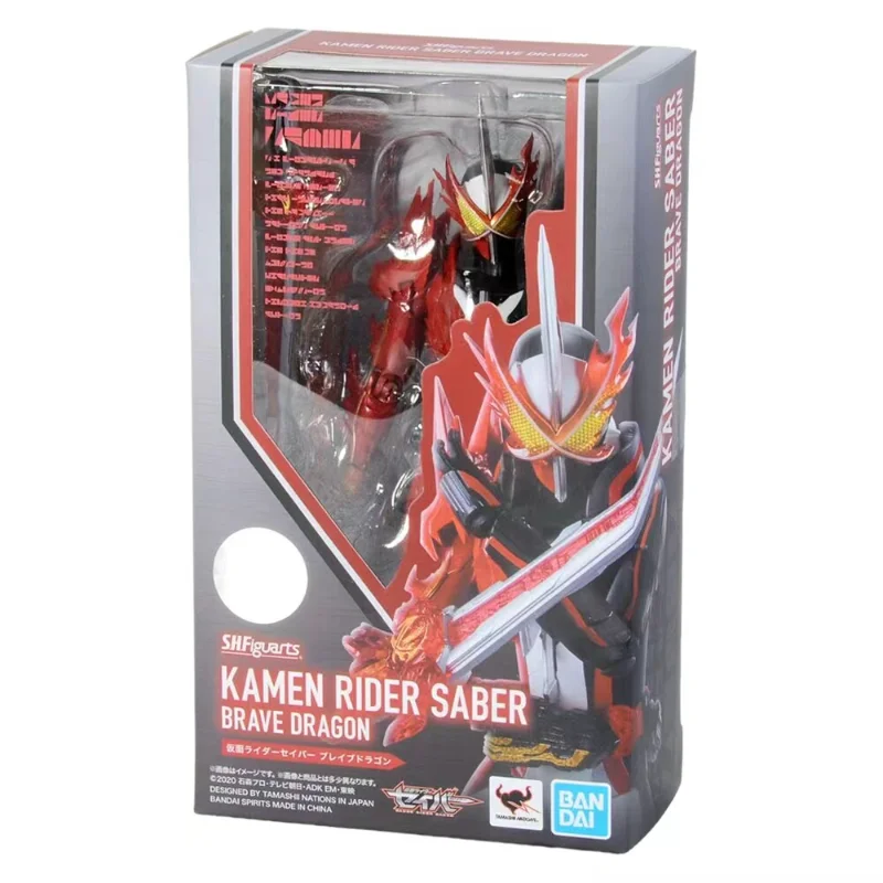 

In Stock Bandai SHF Kamen Rider Saber Brave Dragon Basic Form Posable Figure Collectible
