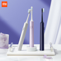 New XIAOMI MIJIA Sonic Electric Toothbrush Set T302 4 Brush Heads IPX8 Waterproof Wireless Chraging Electronic Tooth Brush