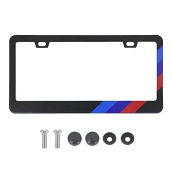 Popular in the market American standard size license plate frame three color color printing license plate frame suitable for Can