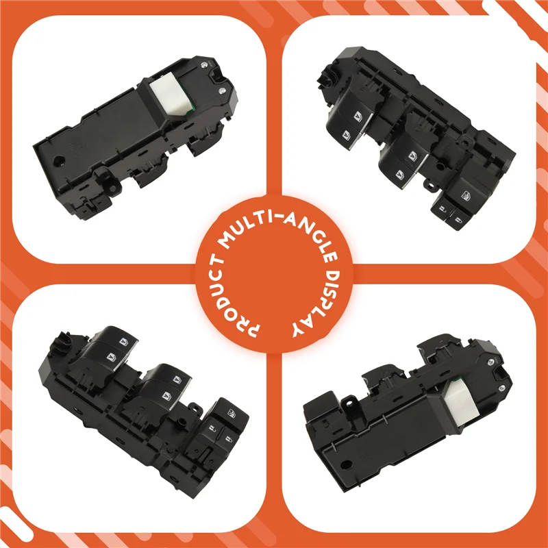 Per Toyota Highlander 2014-2019 Alphard 84040-0E040 84040-62010 84058040 Pulsante interruttore di comando alzacristallo elettrico anteriore sinistro