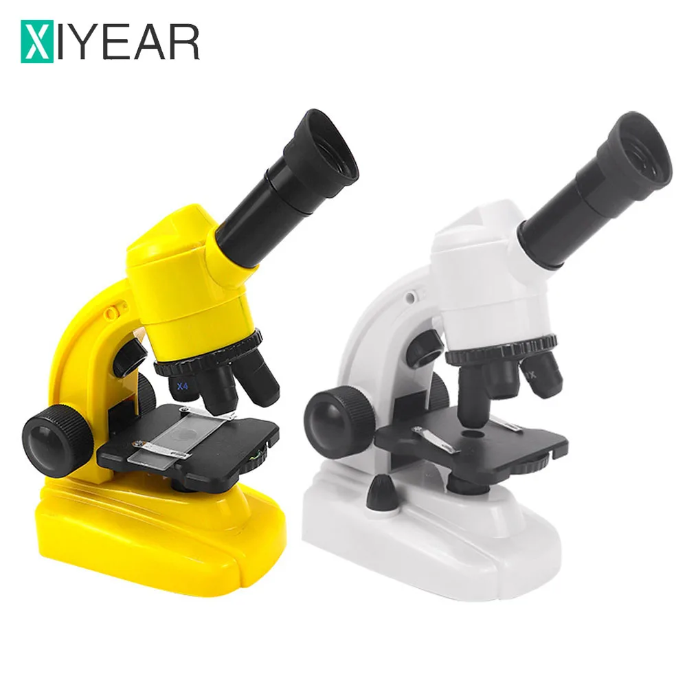 

1600X LED Lab Microscope Kit Biology Children Microscope For School Boy Home Science Educational Toy Students Teaching Gifts