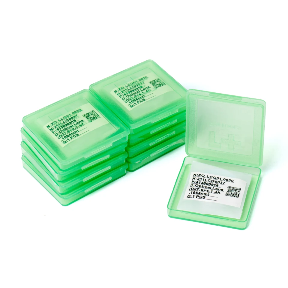 Raytools عدسة الليزر 24.9x1.5 27.9x4.1 30x5 Raytools الليزر عدسة زجاجية واقية لرأس الليزر BM11 آلة القطع بالليزر