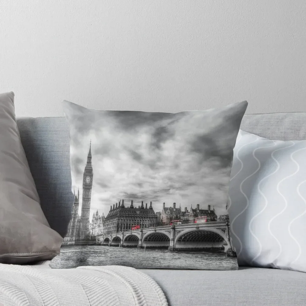 Westminster Bridge London Throw Pillow luxury decor christmas pillowcases pillow