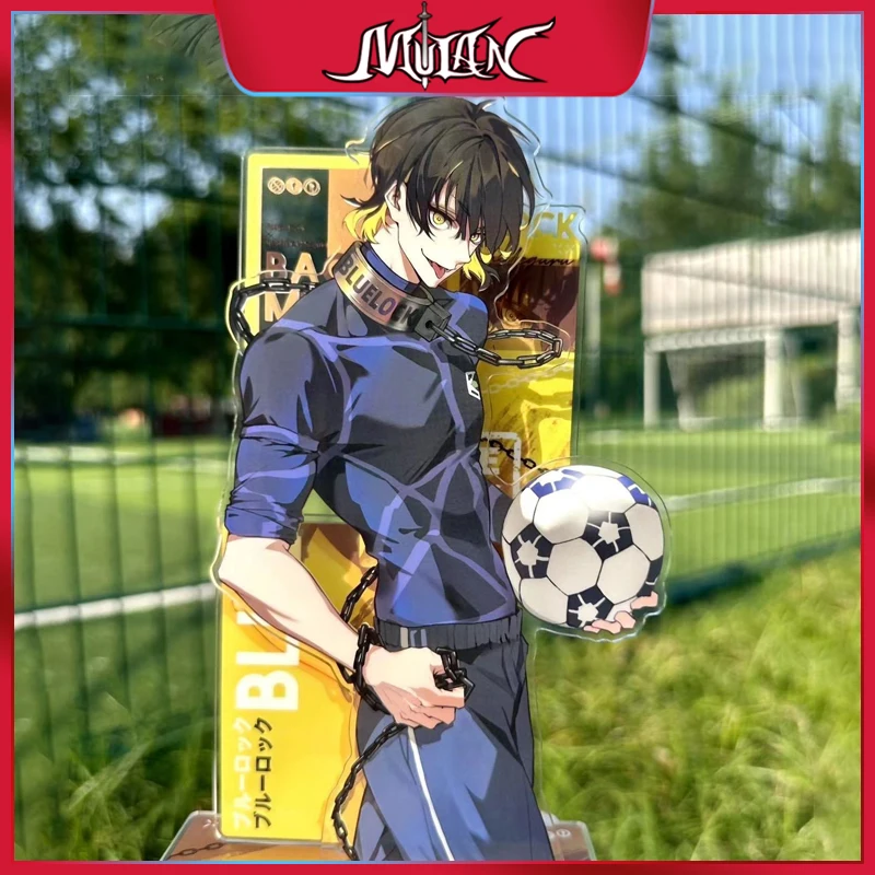 

15cm Anime BLUE LOCK Peripherals Nagi Seishiro Figure Double Insertion Acrylic Stand Chigiri Hyoma Figura Collectible Decor Toys