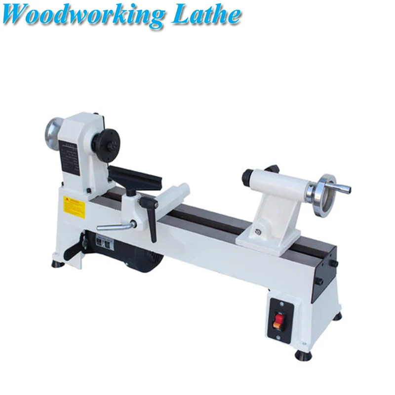 Mini Woodworking Lathe Household Metal Woodworking Lathe For DIY Wood Bead Round Bead Lathe Speed Regulating Machine GH-NQCC-01W