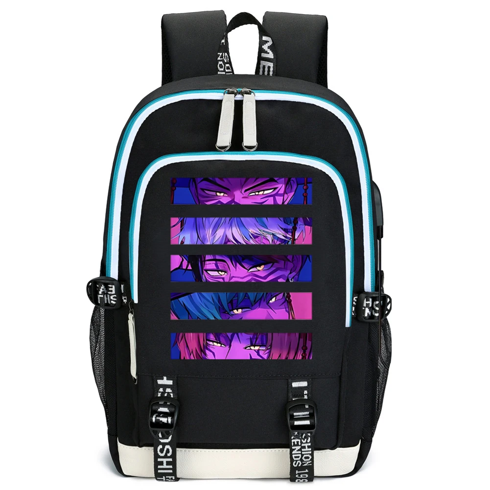 

2025 Kpop Demon Hunter Saja Boy Schoolbag Backpack Laptop Backpack Teens Student Book Bag Gift