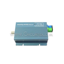 Conector simple de aluminio CATV FTTH AGC Micro SC APC con 1 puerto de salida para receptor WDM de fibra óptica PON