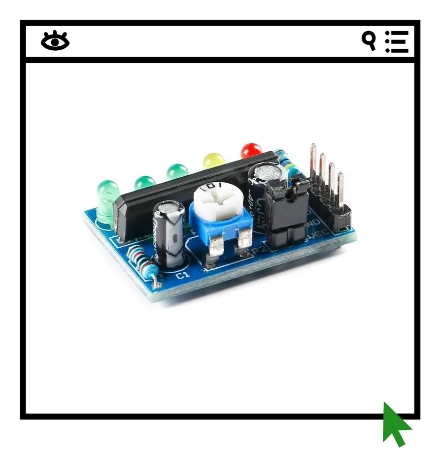 

XL4005 high-power 5A DC adjustable step-down power module input 5-32V over 2596