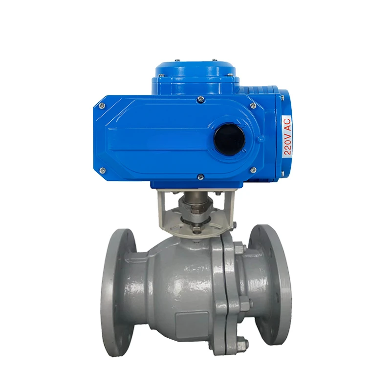 mini 2 way 3way three way Class#150 #300 flange stainless steel ss304 moto motorized electric actuator ball valve 12v 24v 230v