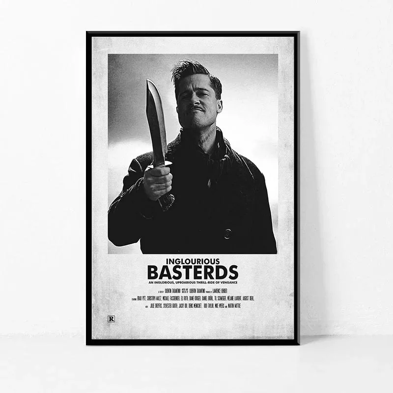 Vintage Movies Posters Black and White Movie Canvas Painting Wall Art Pictures for Living Room Prints Murals Home Decoration