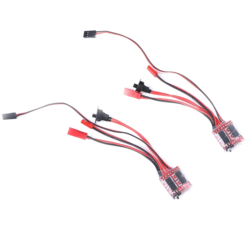 20A ESC 30A ESC Motor Speed RC ESC 2KHz Forward Reverse Brush Brake Toy Accessories
