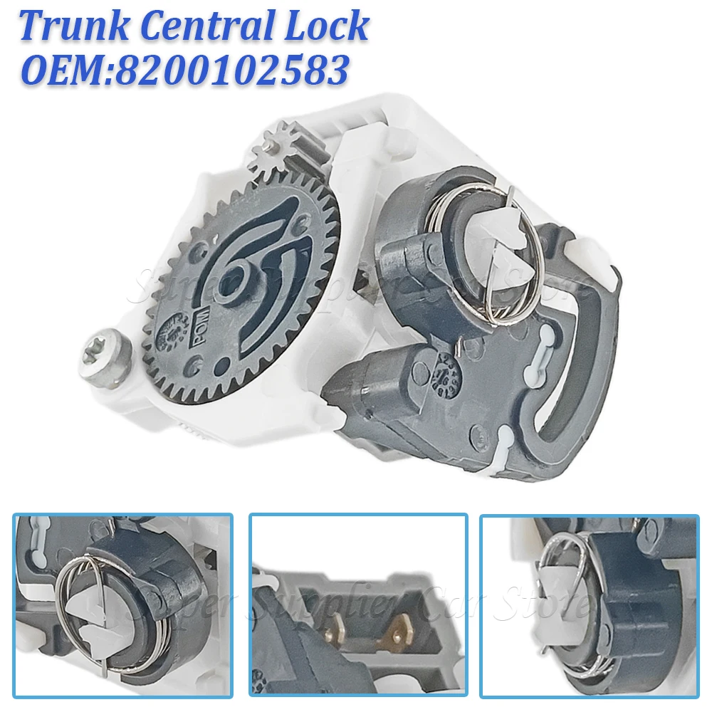 

8200102583 Trunk Central Door Lock Actuator Motor For Renault Clio 2 3 Megane Scenic Twingo 7701473742 7700435694