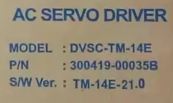 

2026 new Servo Driver 300419-00035C DVSC-TM-14E