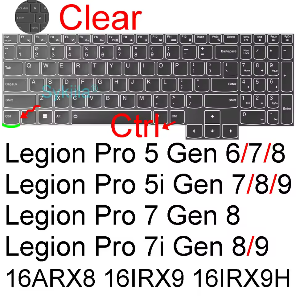 레노버 리전 키보드 스킨