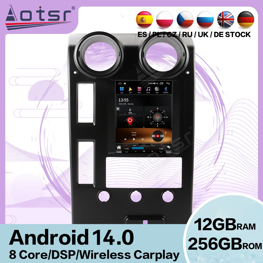 

Touch Screen Android 14 Auto Multimedia Car Radio For Hummer H2 2004-2007 Car GPS Navigation Audio Stereo Player Head Unit