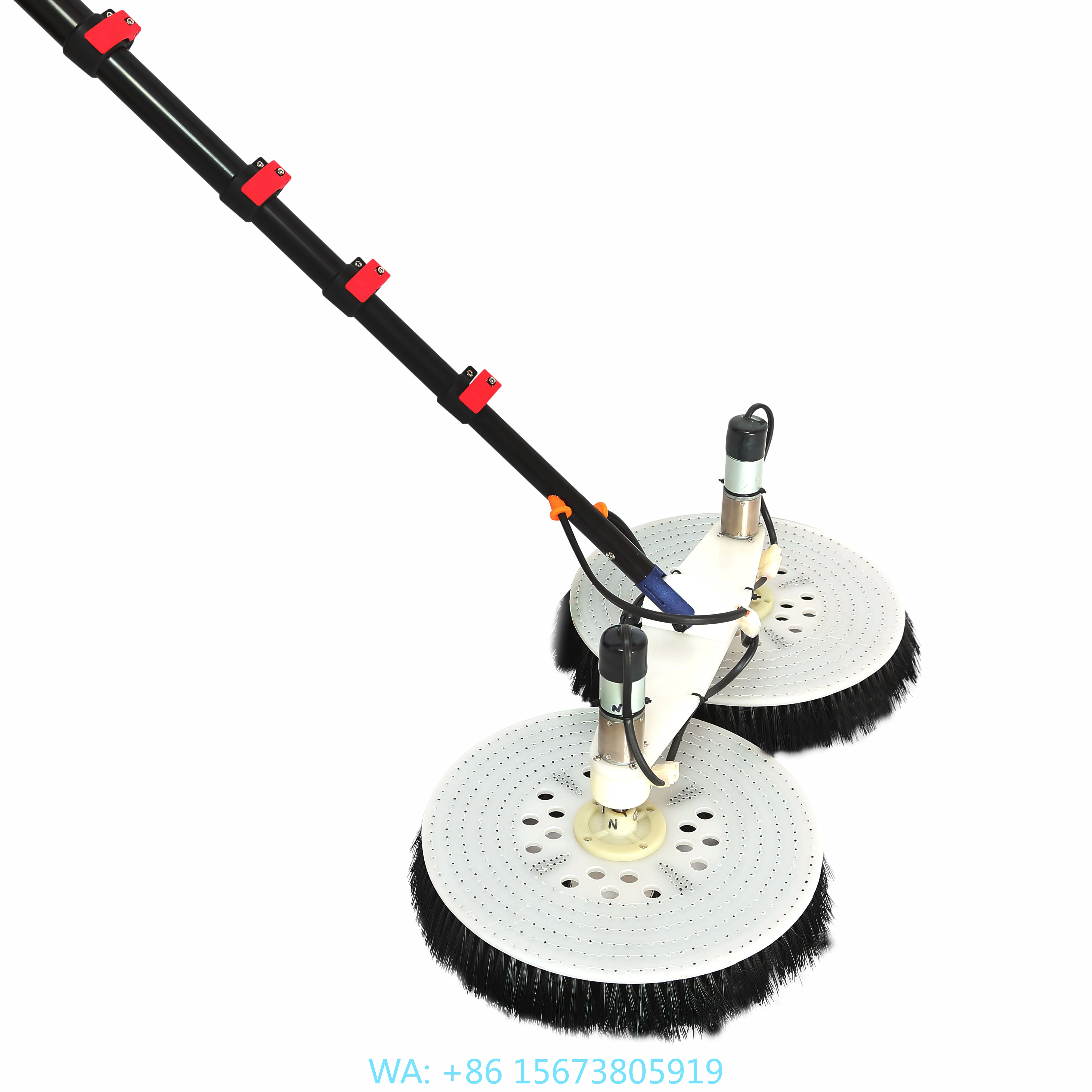 

Extentool 7.5m Electric Solar Panel Cleaning Tools Water Fed Pole Photovoltaic Solar Panel Cleaner Machine