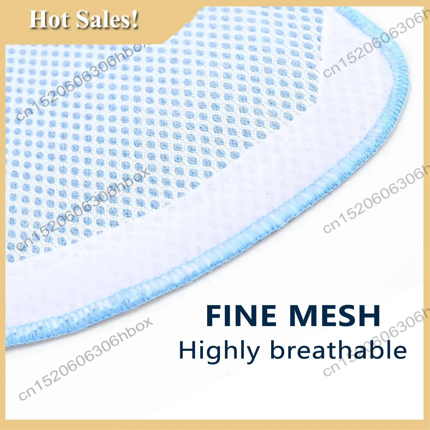 

-HOPE 6Pcs Mop Cloth Pads Set For Ecovacs Deebot Ozmo 920 950 Vacuum Cleaner Parts Replacement Home Accessories