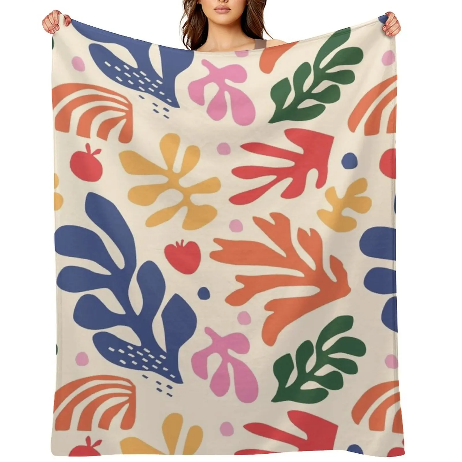 

Matisse Flowers Art Throw Blanket Shaggy Quilt anime Thin Blankets