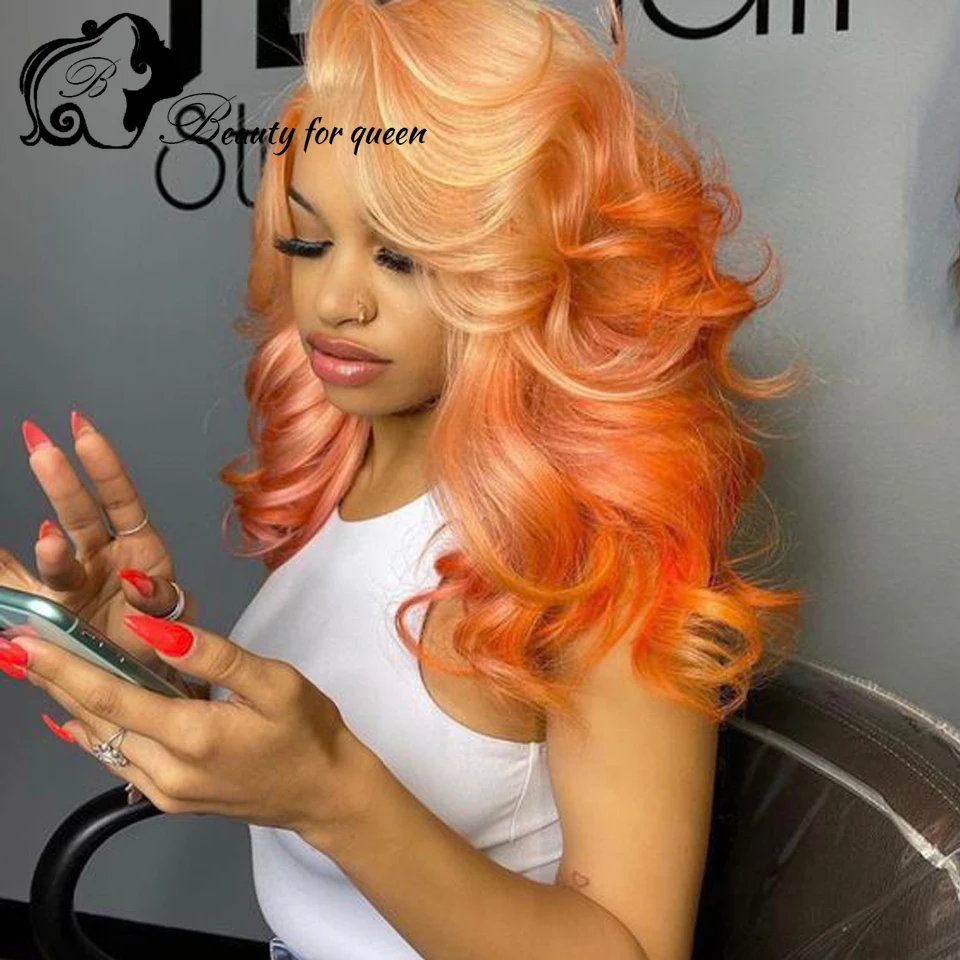 Lace Front Wig - Extensiones de Cabello Humano para Cosplay,