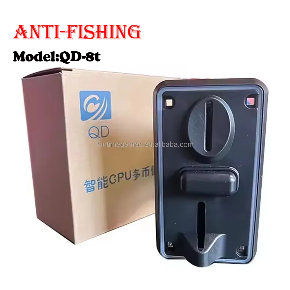 

QD-8T Intelligent Multi-Currency Coin Acceptor Selector Factory Price Vending Machine for Coin Operated Games in Senegal Market
