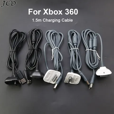 JCD 1.5m USB Charging Cable For Xbox 360 Wireless Game Controller…