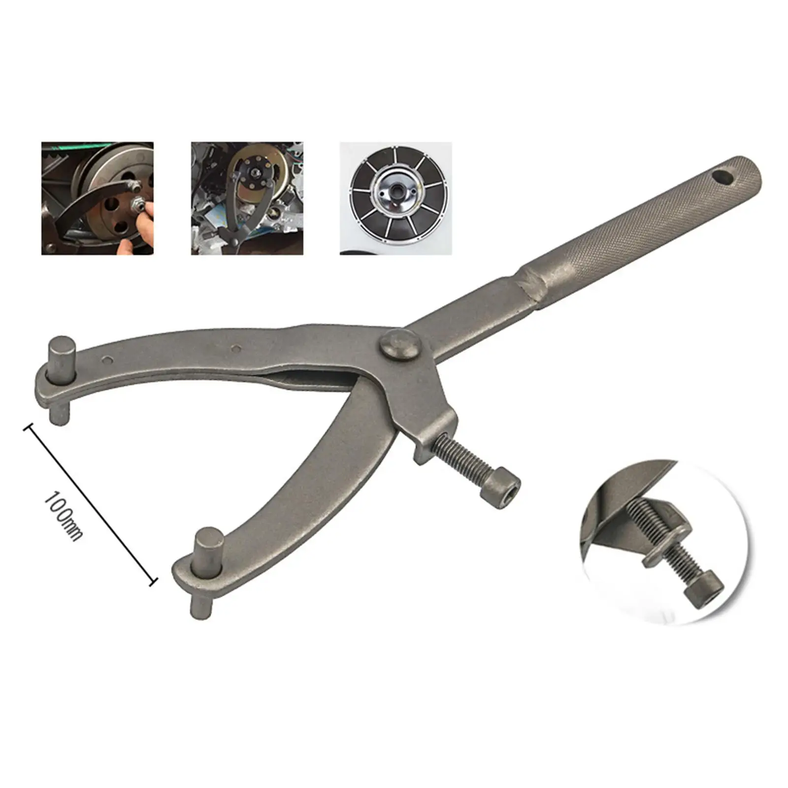 Universal Motorcycle Spanner Wrench Opening Size 0-10cm Rustproof Motorbike