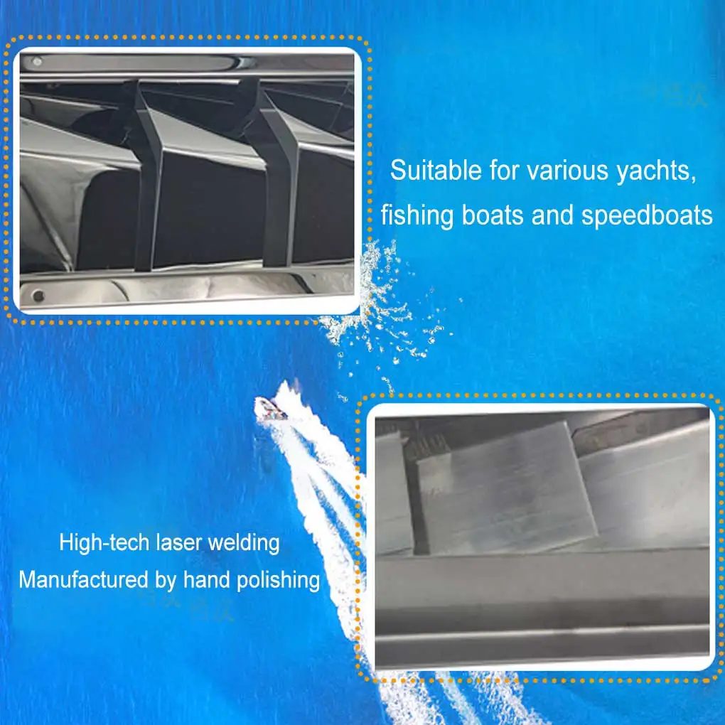 أجهزة كابينة الهواء بفتحة تهوية القارب، توفير المساحة، تلميع، تهوية متعددة الأغراض، مستلزمات بحرية عملية قابلة للاستبدال #6