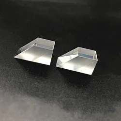 10*10*20mm Optical Glass Right Angle Trapezoid Beam Splitter Prism Lateral Offset Displacement Reflection Mitsubishi Mirror