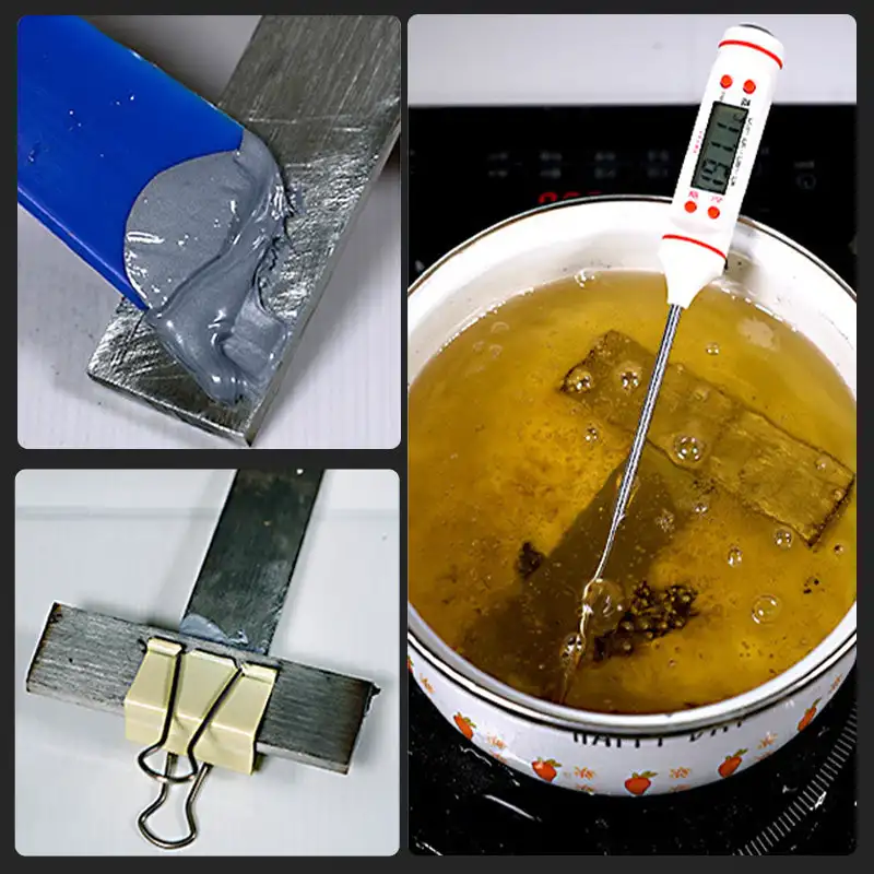 Strong Casting Adhesive High Temperature Resistance Iron Metal Oil Tank Repair Agent Welding Adhesive Cast Metal Glue image 4