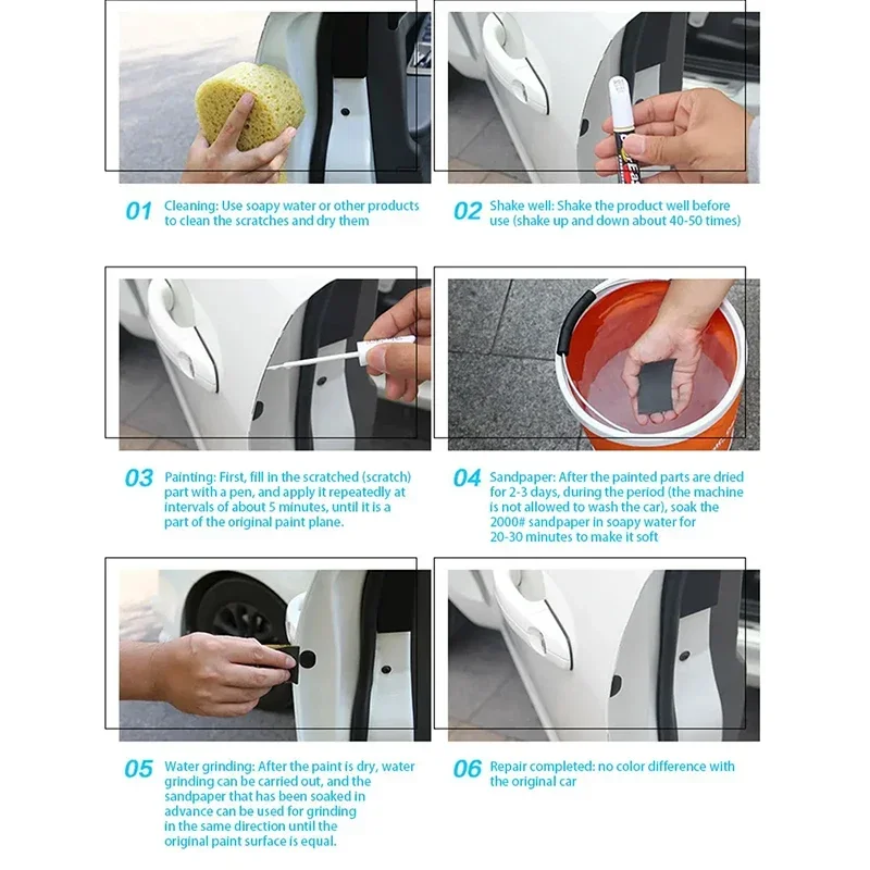 Universal Car Scratch Repair Paint Pen Waterproof Auto Coat Repair Paint Care Pens Scraches Removal for Car Accessories image 6