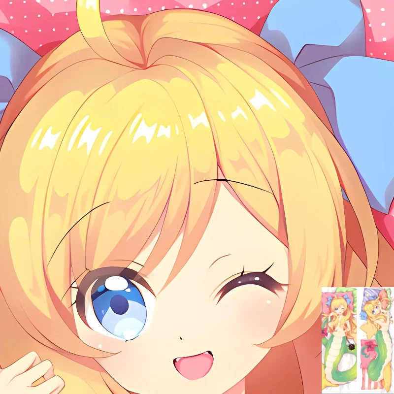 

DIY Custom Dakimakura Anime Hanazono Yurine Pillowcase Double-sided Print Hugging Body Decorative Pillow Cover Case Dropshipping