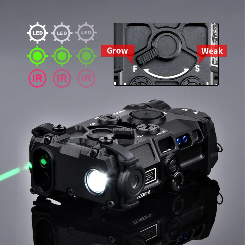 Eotec Metal OGL Surefir M600 linterna táctica láser IR riel Picatinny - imagen 5