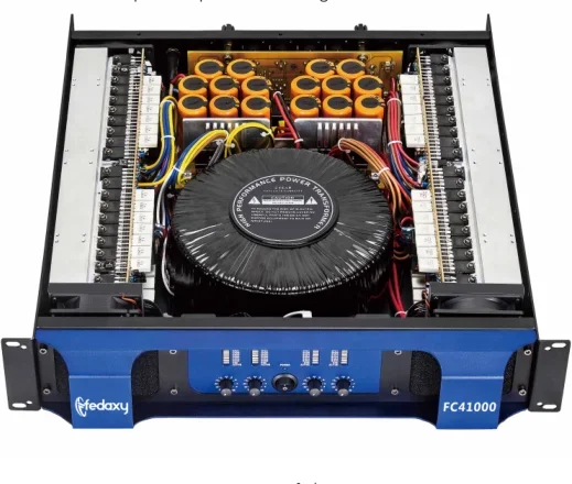 

Dragonstage Competitive Price Class H 4 Channels 1000W 2U Power Amplifier