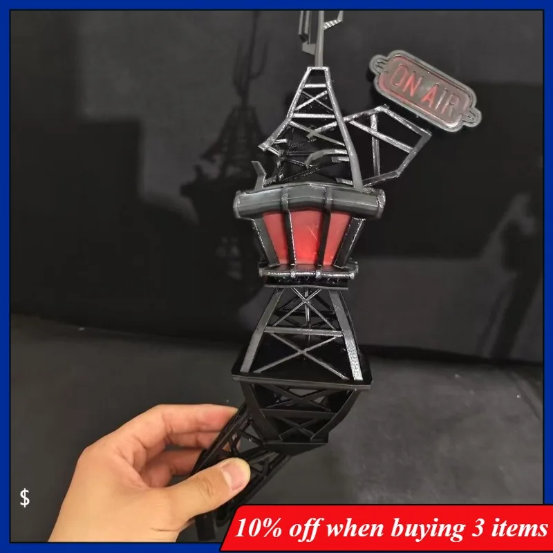 

3D Printing Anime Peripherals Alastor Figure Night Light Alastor Figurine Ambient Lighting Decoration Collection Toys Gifts