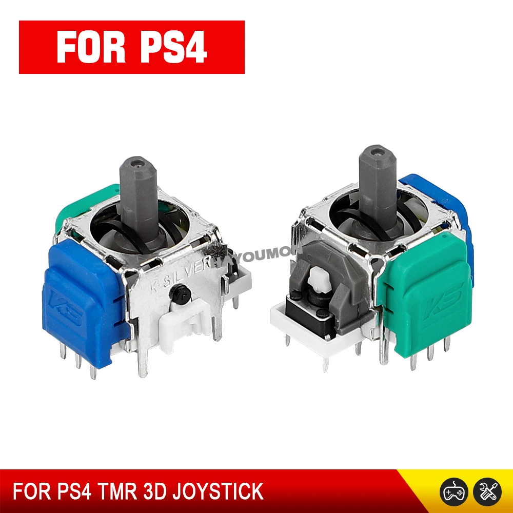 2/10 Stück K-Silver TMR Joystick für PS5 PS4 Xbox Series S X Xbox One Ersatz 3D Analog ThumbStick Anti-Drift Spielzubehör – Detail 11
