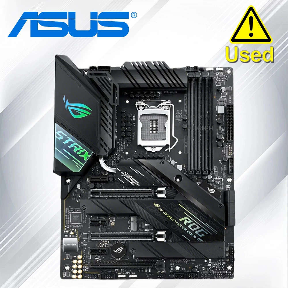 ASUS ROG STRIX Z490-F GAMING LGA 1200 PCI-E 3.0 4×DDR4 128GB