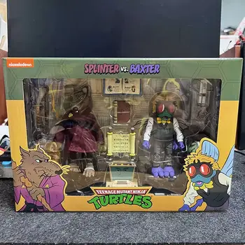 NECA 出品的忍者龜史普林特與巴克斯特可動人偶,1987年漫畫版忍者龜,7吋動畫模型,原版 10 最佳銷售 碎片 neca - №6