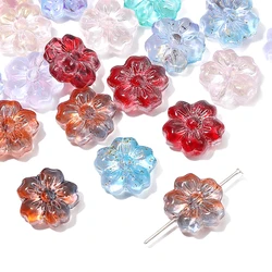 30Pcs Glass Beads, Cherry Blossom Scattered Beads, Handmade DIY For Making Jewelry, Necklaces, Earrings, Accessories, Materials