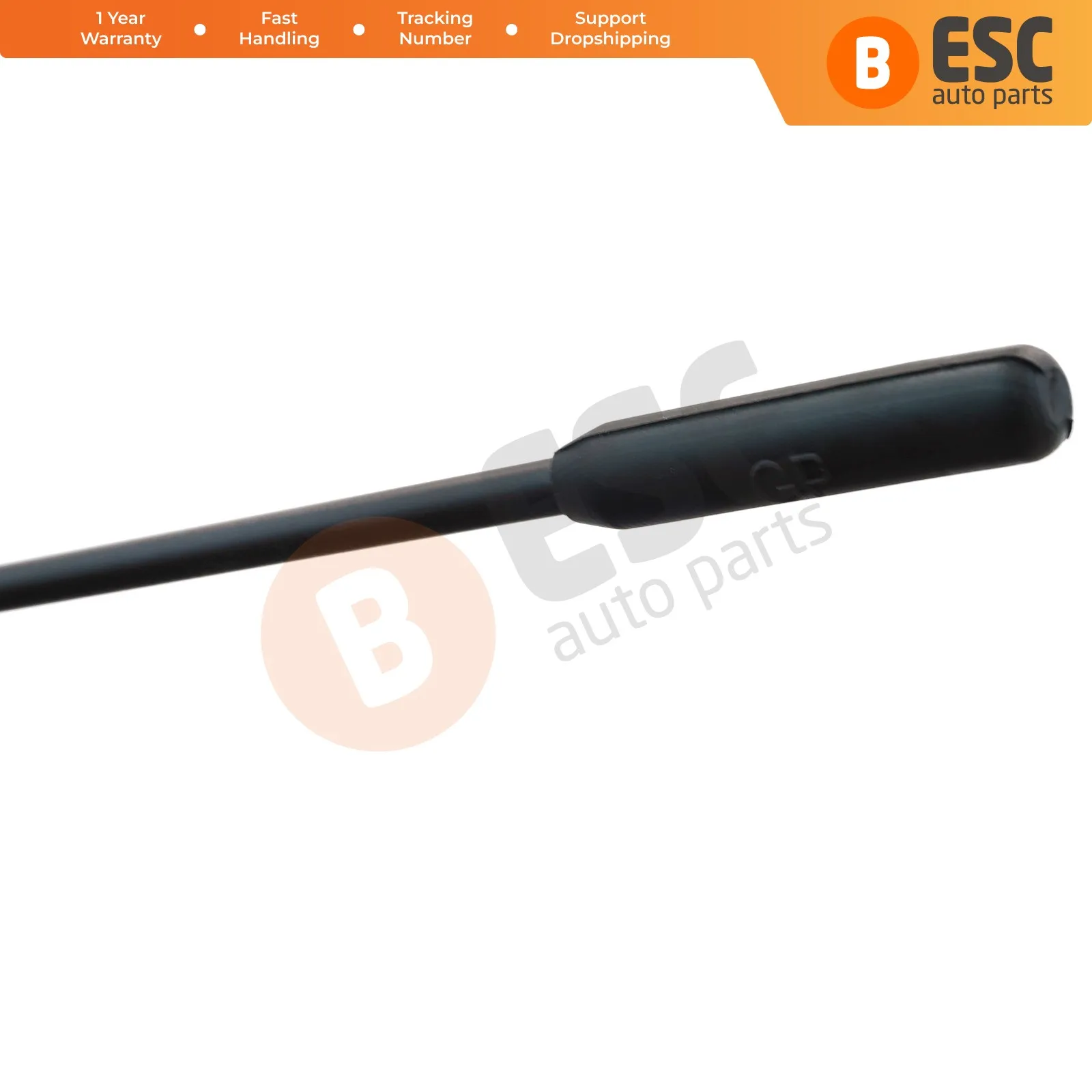 ESC Auto ESP842 Roof Mount Aerial Mast AM FM Radio Antenna Rod Pole  A0028205875 For Ford Transit Connect Tourneo Custom 490 mm