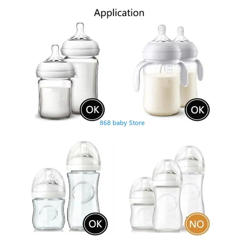 

29EE Ручки для детских бутылочек Ручка для бутылочек Детская бутылочка для кормления Аксессуар для детской бутылочки