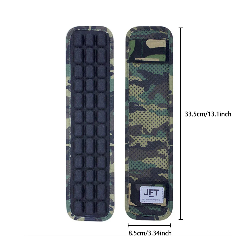 2 PCS Tactical Vest Strap Shoulder Pad Air Bag Pad Breathable Decompression Pad For JPC Plate Plate Carrier FCPC FCSK Backpack