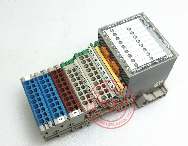 

Оригинальный немецкий Мюллер, управляющий модуль DP-8DI/8DO/0.5A-PK 8323960000