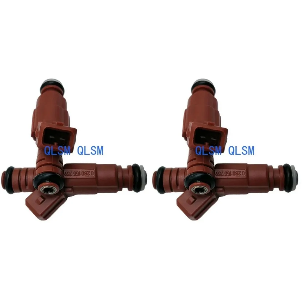 4-Piece Fuel Injector Nozzle 0280155759 for 1986-2004 Ford Mustang F-150
