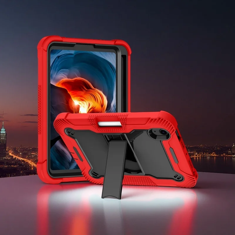 

Case For iPad mini 6/7 (8.3 inch) With Kickstand and Pen Slot Rugged Full Body Protective Cover