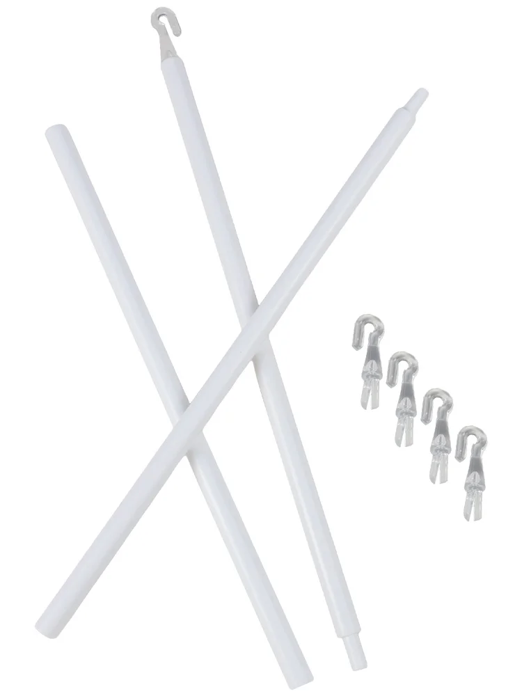PP Rotating Rod Set 89CM Adjustable Pull Rod Lightweight Handling Design Multi-stage Locking System As Shown In The Figure