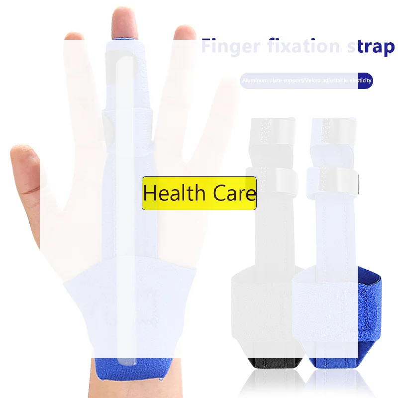 

1/2PC Finger Splint Brace Thumb Care Adjustable Support Stabilizer Built-in Aluminum Alloy Fix Arthritis Pain Relief Health Care