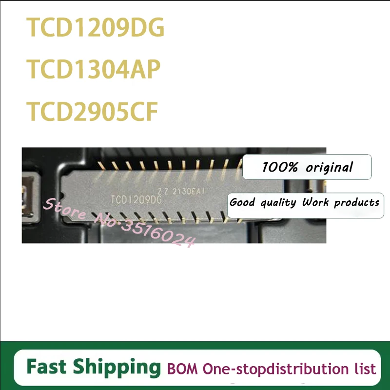 1 unids/lote TCD1209DG TCD1209 DIP22 TCD1304AP TCD1304 1304AP TCD1304DG TCD1304 DIP22 TCD2905CF TCD2905