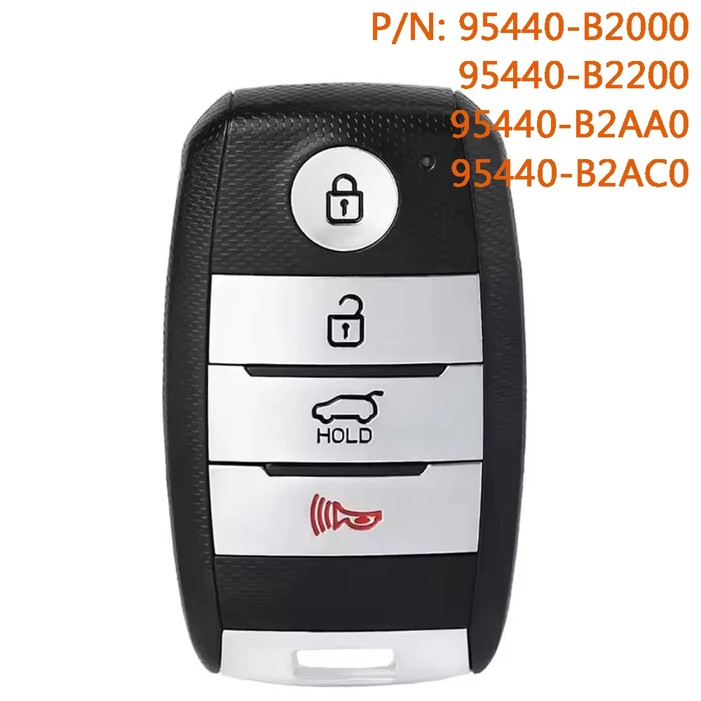 

KEYECU 95440-B2200 95440-B2AA0 95440-B2AC0 95440-B2000 Remote Key Fob for Kia Soul 2014 2015 2016 2017 2018 CQOFN00100 433MHz
