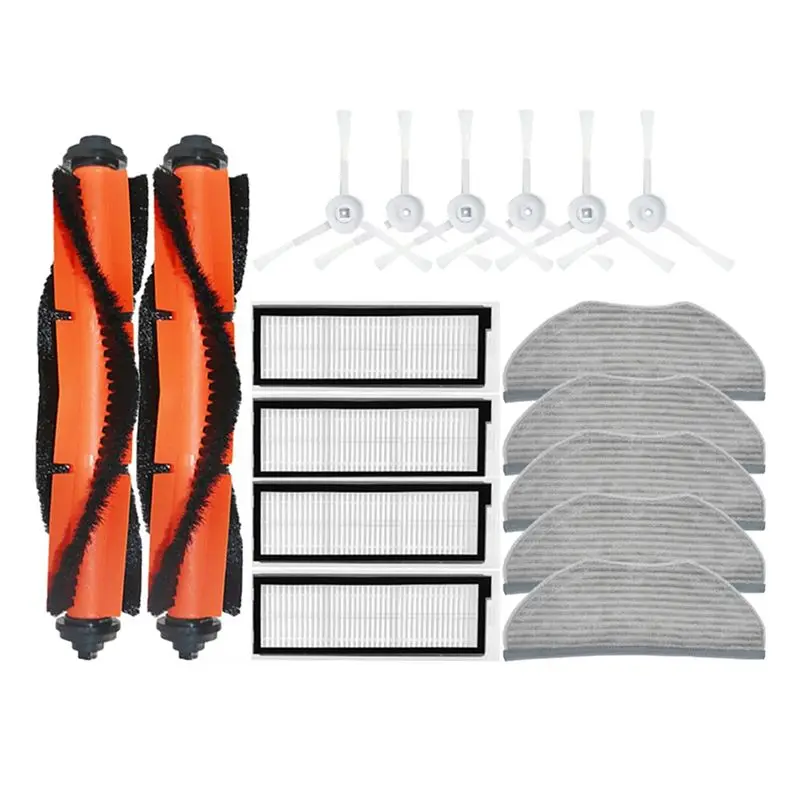 

24-Hour Hotsale For 360 S9 S6 Pro X90 X95 Robotic Vacuum Cleaner HEPA Filter Roll Main Brush Side Brush Mop Cloth Rag Spare Repl